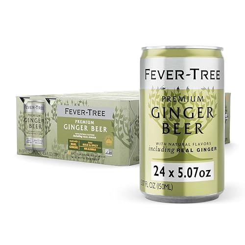 24-Pk 5.07-Oz Fever-Tree Premium Ginger Beer Cans