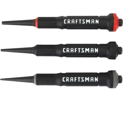 CRAFTSMAN 3-Piece Nail Set (1/32", 2/32", 3/32") Deal