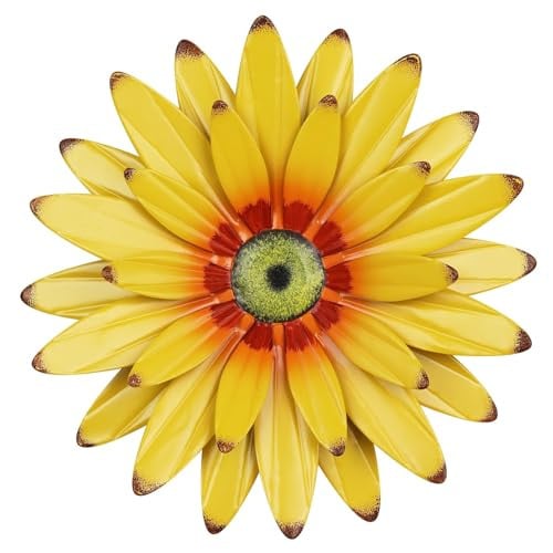11" Metal Flower Wall Decor Deal