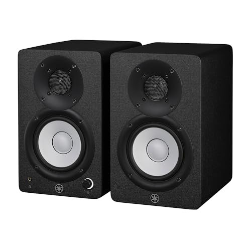 4.5" Yamaha HS4 Black Powered Studio Monitors (Pair)