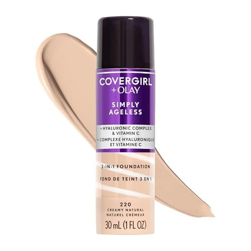 Covergirl + Olay Simply Ageless 3-in-1 Liquid Foundation 1-fl-oz Deal
