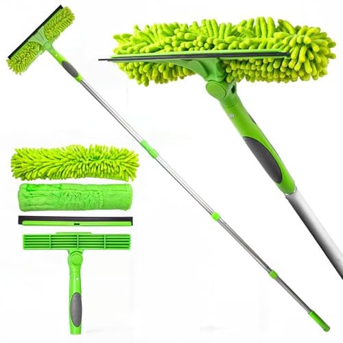 DSV Professional Window Squeegee with 62” Extension Pole