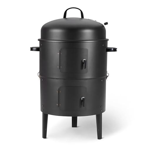 Amazon Basics 16" Vertical Charcoal Outdoor Smoker