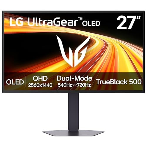 LG 27GX790B-B 27" QHD OLED Gaming Monitor 540Hz