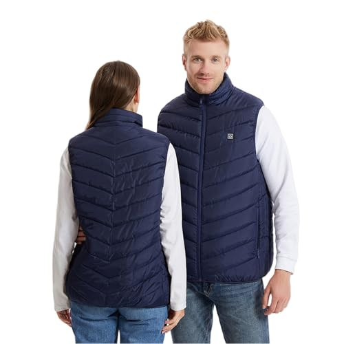 Heated Quilted Lightweight Sleeveless Packable Down Puffer Vest