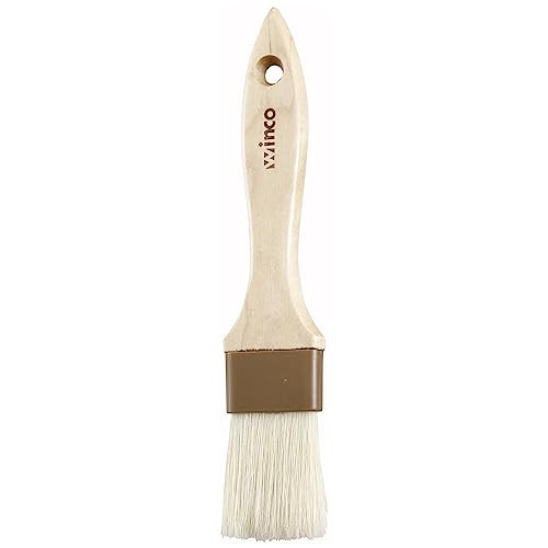Winco Heavy-Duty Boar Bristle Basting Brush, 1.5"