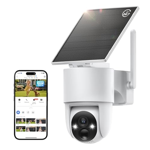Tical Solar Security Camera Wireless Outdoor 1-Pack 4MP Deal
