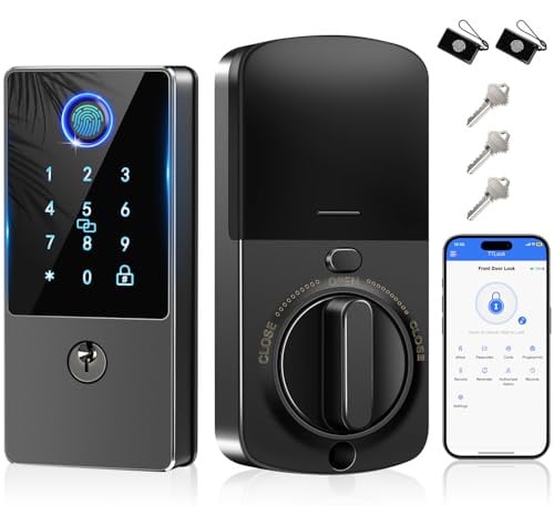 Keyless Entry Door Lock with Fingerprint