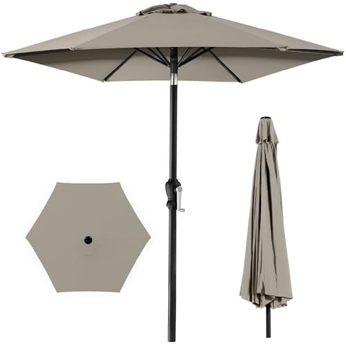 Best Choice Products 10ft Offset Patio Umbrella