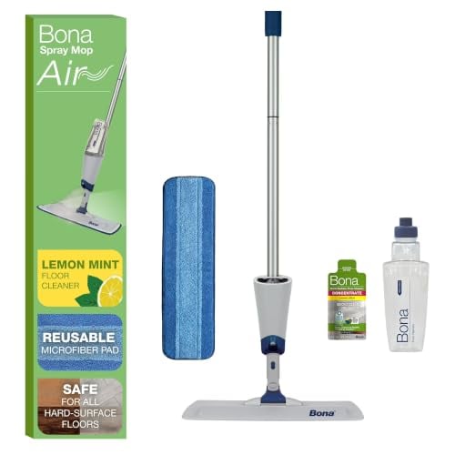 Bona Spray Mop Air - Includes Multi-Surface Floor Cleaner Concentrate and Microfiber Pad