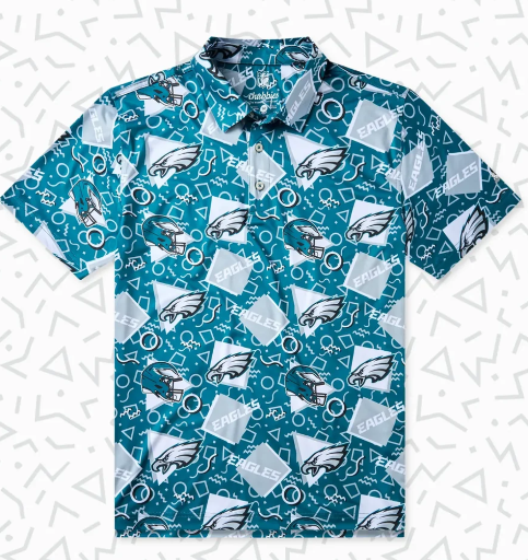 Chubbies The Eagles Game Day Fit Performance Polo Deal