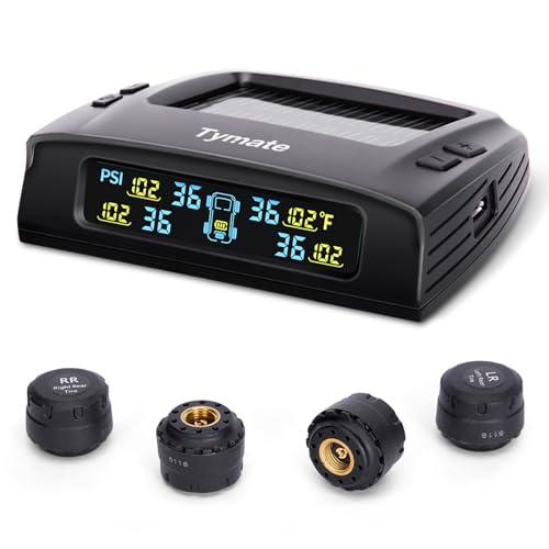 Tymate TM2 RV Tire Pressure Monitoring System with 4 Sensors