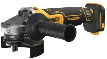 DEWALT DCG410B 20V MAX XR Brushless Cordless 4-1/2-5 in. Angle Grinder Tool Only