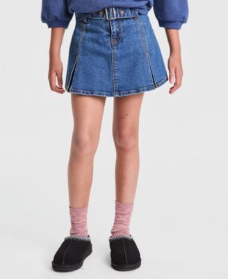 Levi's Girls' 7-16 Pleated Belted Skort