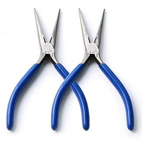 TotaLohan 6.5" Long Needle Nose Pliers w/ Wire Cutter (2-Pack) Deal