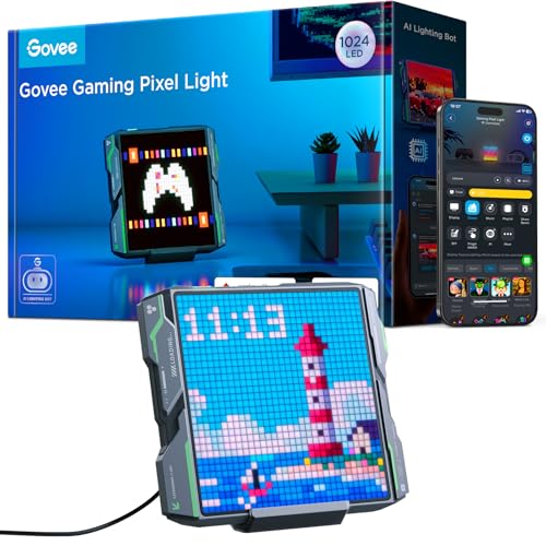 Govee Gaming Pixel Light RGBIC LED Panel 32x32 Pixels