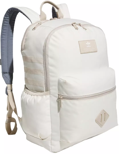 adidas Originals National 3.0 Backpack (Beige/White) Deal