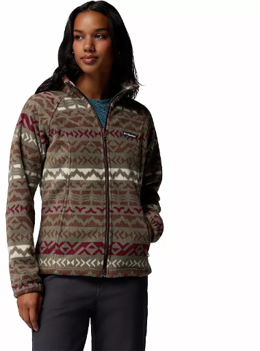 Columbia Women's Benton Springs Print Fleece Jacket