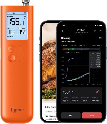 Typhur SYNC Gold Lite Wireless Meat Thermometer