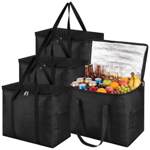 Dntorx Collapsible Insulated Reusable Grocery Bags 2-Pack 30L Deal