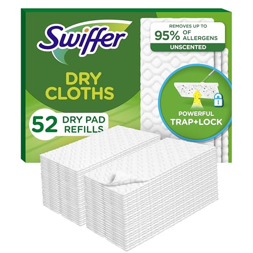 Swiffer Sweeper Dry Mop Refills 2 x 52-Count