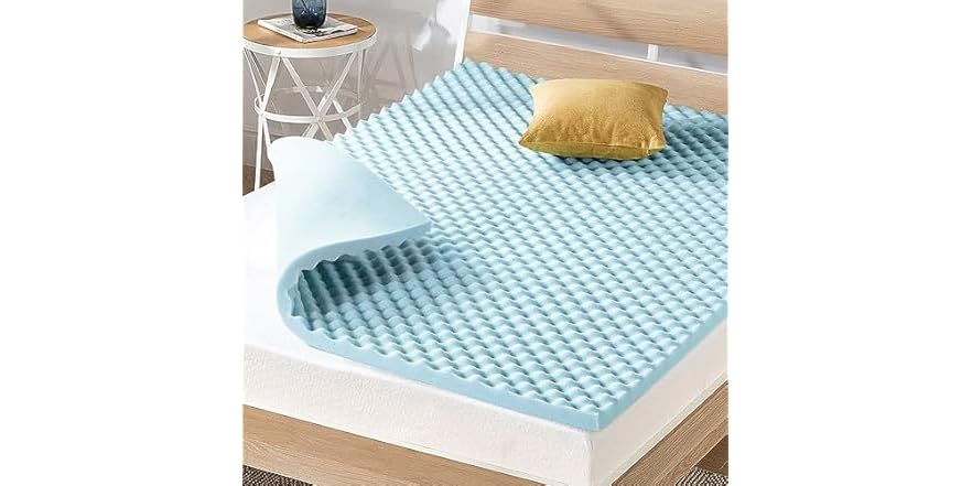 Best Price Mattress 2 Inch Egg Crate Memory Foam Twin Deal