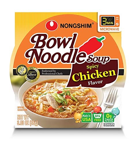 Nongshim Ramen Noodles Spicy Chicken 3.03 Ounce
