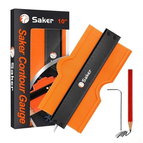 Saker Contour Gauge 10-Inch Profile Tool with Adjustable Lock Deal