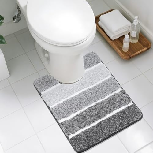COSY HOMEER U-Shaped Toilet Mat 20x20 Inch Deal