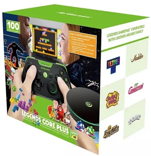 AtGames Legends Core Plus Gamepad & Streaming Arcade Console Deal