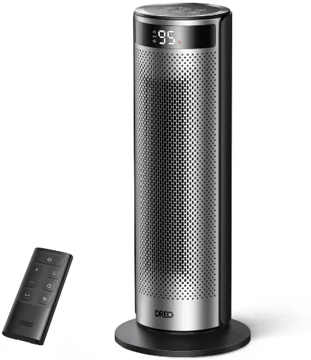Dreo Solaris Plus 1500W Portable Oscillating Ceramic Space Heater