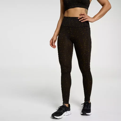 CALIA Women's Essential Full Length Legging Tortoise Print Black Deal