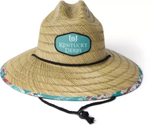 Reyn Spooner Adult Kentucky Derby Green Straw Hat