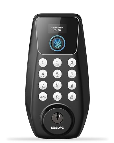 DESLOC C110 Fingerprint Keyless Entry Door Lock with Visual Display Deal