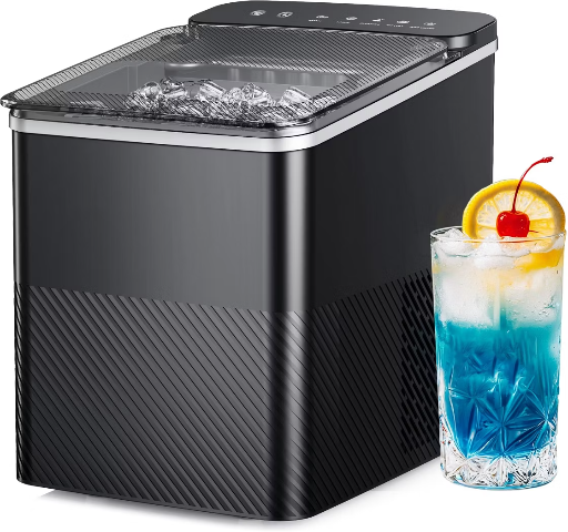 EUHOMY Ice Maker Countertop 26.5 Lbs/24H Deal