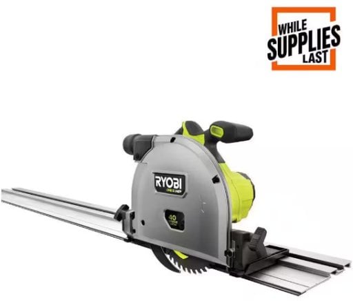 Ryobi ONE+ HP 18V Brushless Cordless 6-1/2 in. Track Saw