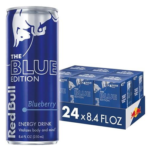 Red Bull Blue Edition Energy Drink 24-Pack 8.4-Oz