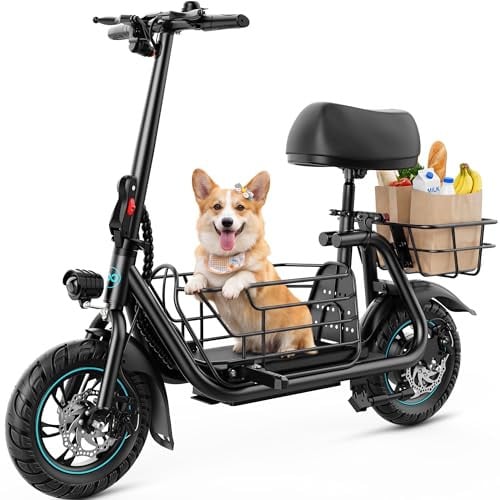 Gyroor C1S Electric Scooter with Seat Deal
