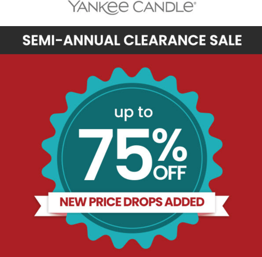 Yankee Candle Semi-Annual Clearance Sale Deal
