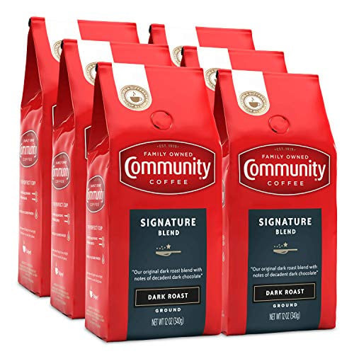 Community Coffee Signature Blend Dark Roast Ground 6-Pack 12-Oz Deal