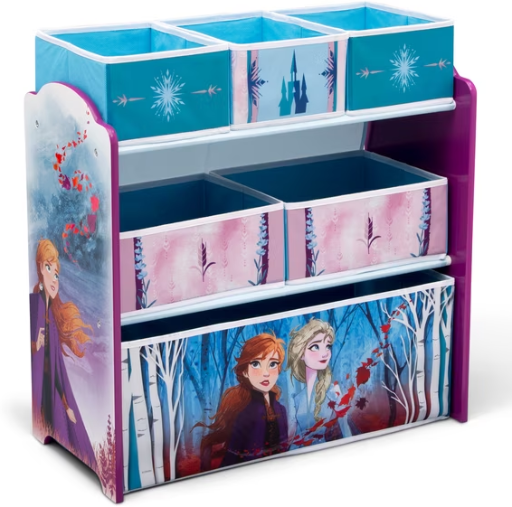 Delta Children Disney Frozen II 6 Bin Toy Organizer Deal