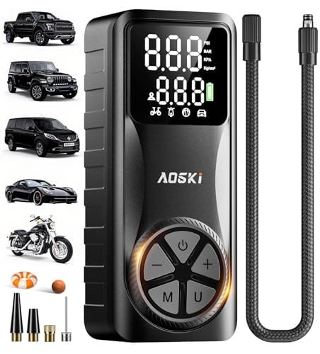 AOSKI Tire Inflator Portable Air Compressor 150PSI