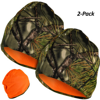 Mossy Oak Men's Reversible Beanie 2-Pack