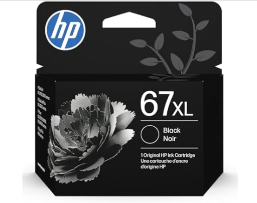 HP 67XL Black High-Yield Ink Cartridge