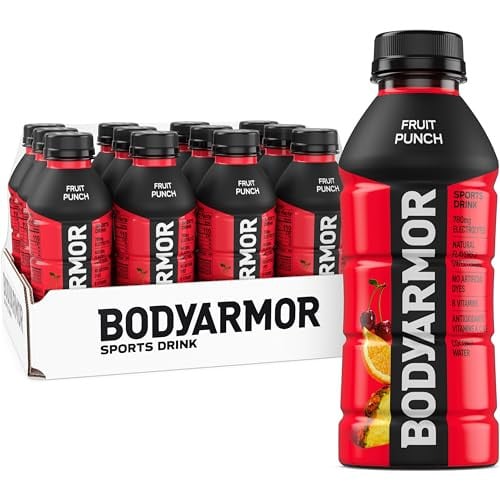 BODYARMOR Sports Drink Fruit Punch 16 Fl Oz Bottles 12-Pack Deal