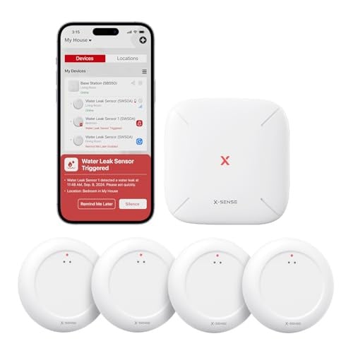 X-Sense Wi-Fi Water Leak Detector Kit Deal
