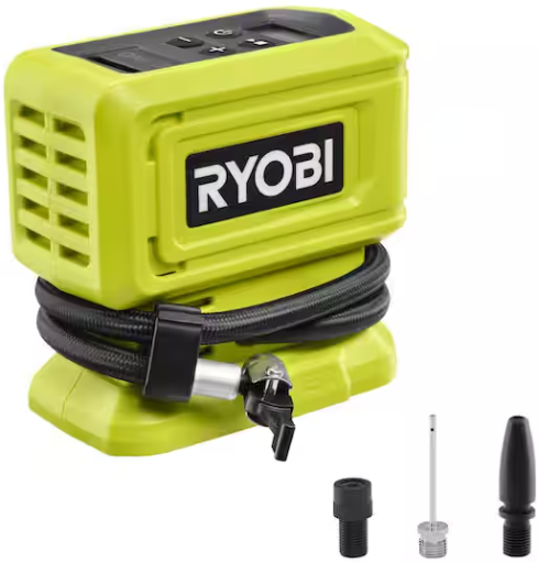 RYOBI ONE+ 18V Cordless High Pressure Inflator (Tool Only)