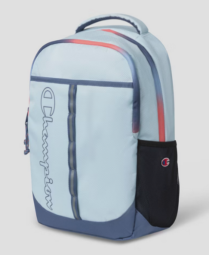 Champion Center Backpack w/ Laptop Sleeve - Light Blue Deal