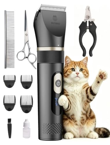 Petimao Professional Cat Grooming Kit Deshedding Brush Set Deal