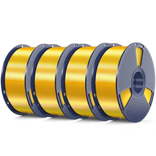 SUNLU Silk PLA 1.75mm 3D Printer Filament 4-Pack 1KG Deal